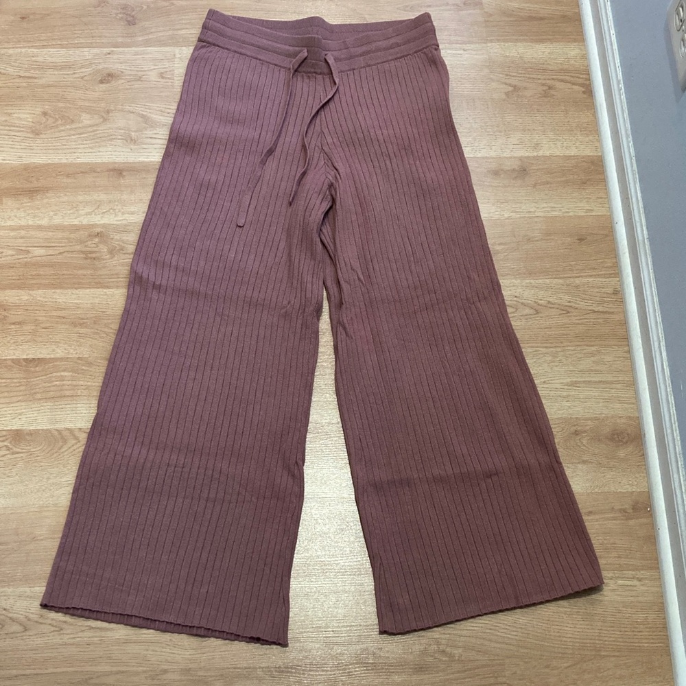 Victorias Secret wide leg lounge pants size S
